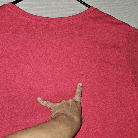 KRISPY KREME Red T-Shirt Mens XL 'Eat Krispy Kreme Doughnuts' Soft Material - Picture 6 of 8